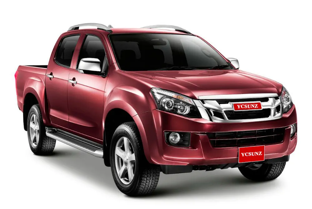 Хромированный для автомобиля ABS фара Isuzu d-max аксессуары налобный фонарь крышка 2012