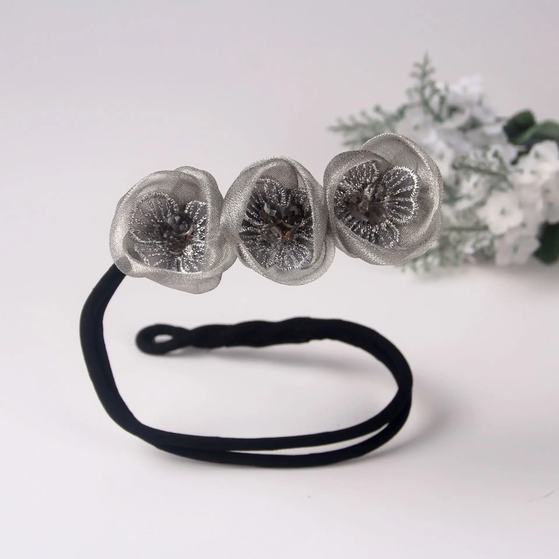 Заколка для волос в виде ленивого цветка стиле ретро элегантное оборудование с