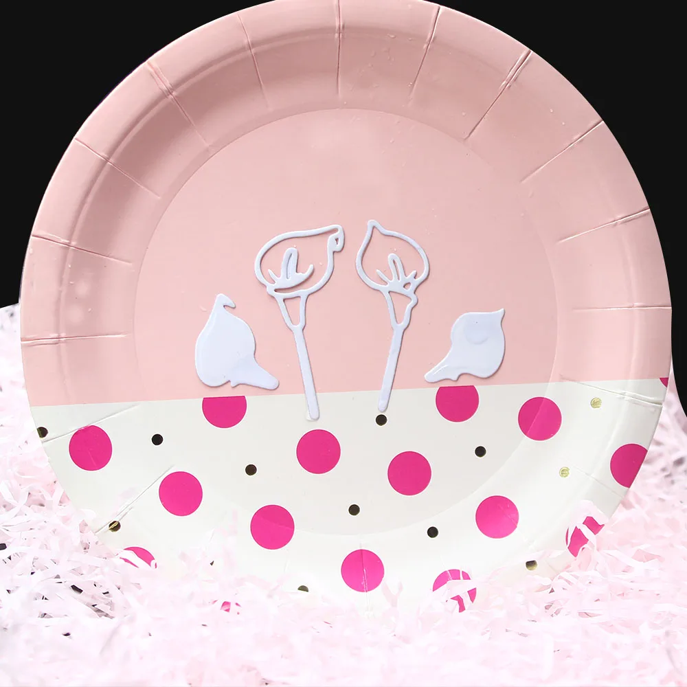 Цветочная ветка Лилия металлическая резка штампы лист для рукоделия Скрапбукинг