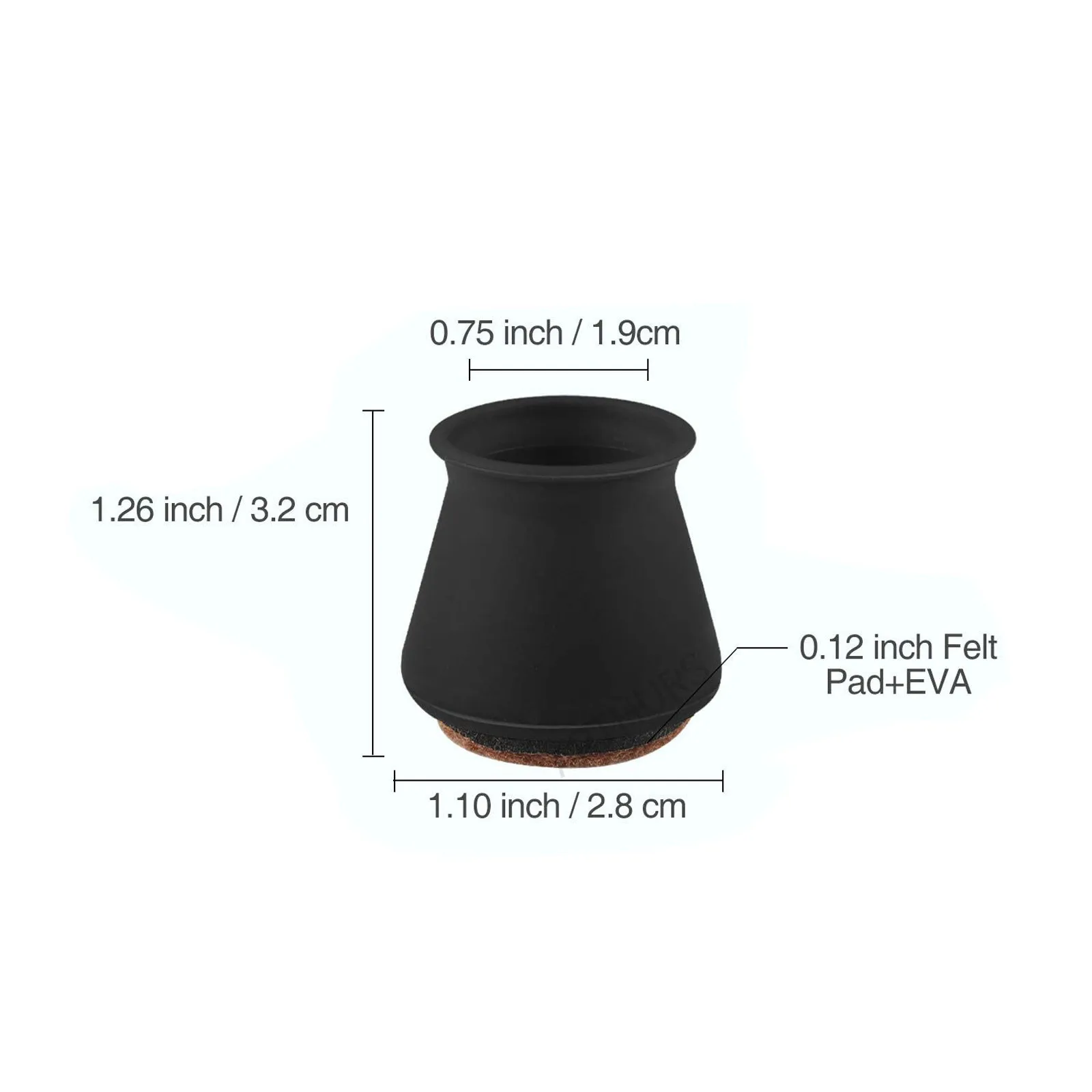 16 шт./компл. силиконовая защитная накладка на ножки мебели стола защита пола для