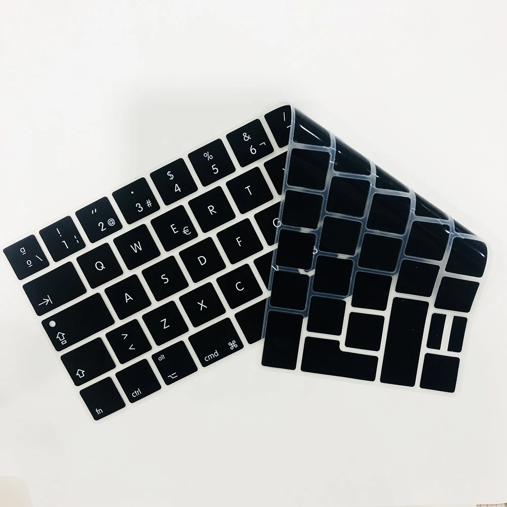 Spanish EU-Enter EU-Key Keyboard Cover Protector for Macbook Pro 13Air 11 12 15 touch bar A1706/A1466/A1707/A1990/A2159/A1932