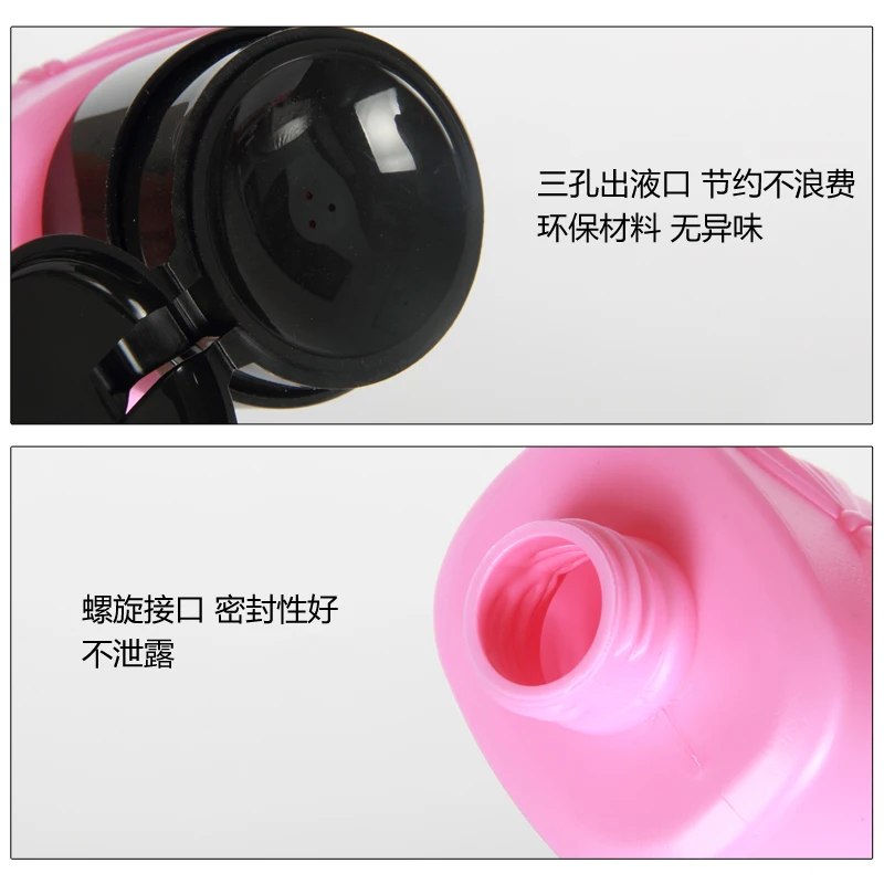 

200ML Pump with Lock Function 13 colors Nail pressure bottle, designed with a bottle lock press Plastic Nail Polish Pump,GGfrrer