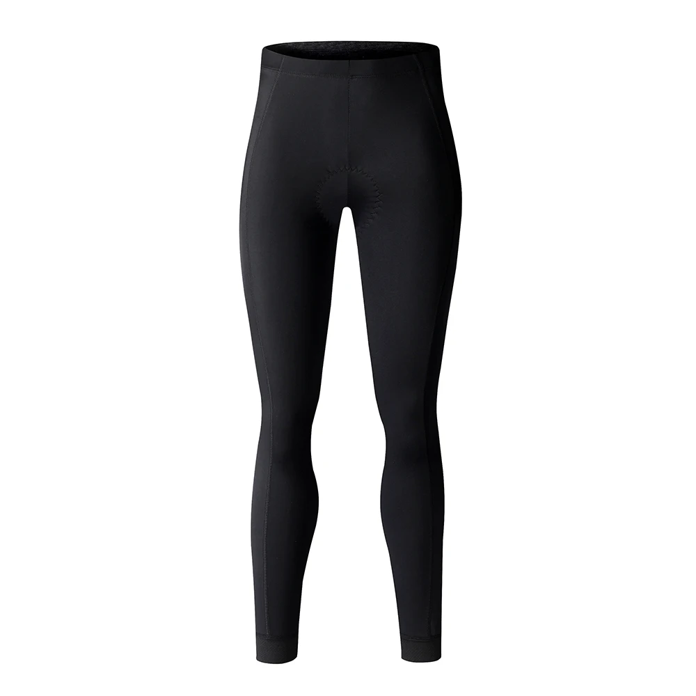 RION Women's Bicycle Sports Trousers Outdoor Cycling Pants Sponge Pad Shockproof Bike Tights Leg Zipper Reflective Quick Drying