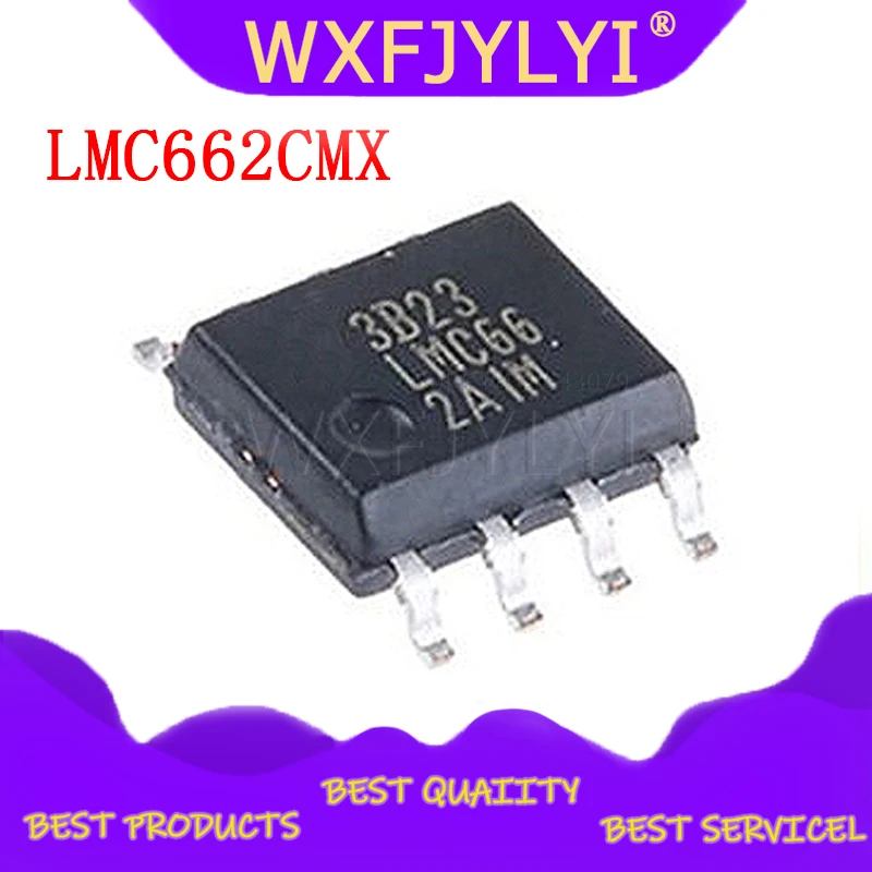 10 шт./лот LMC662AIMX LMC662CMX LMC662 SOP8 усилитель новый оригинальный| |