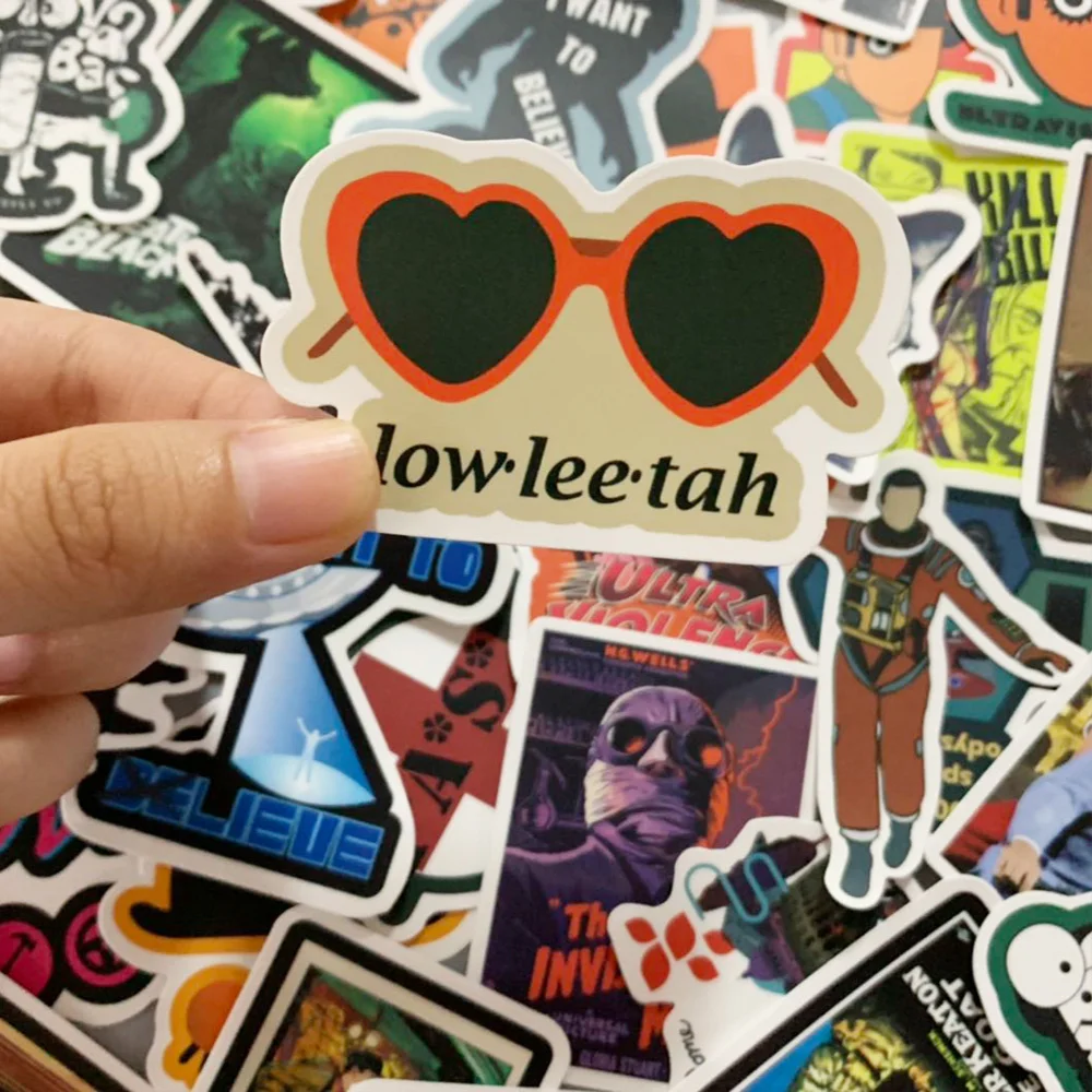 50 шт. фильмов Классические фильмы наклейки на Канцтовары ноутбук велосипед