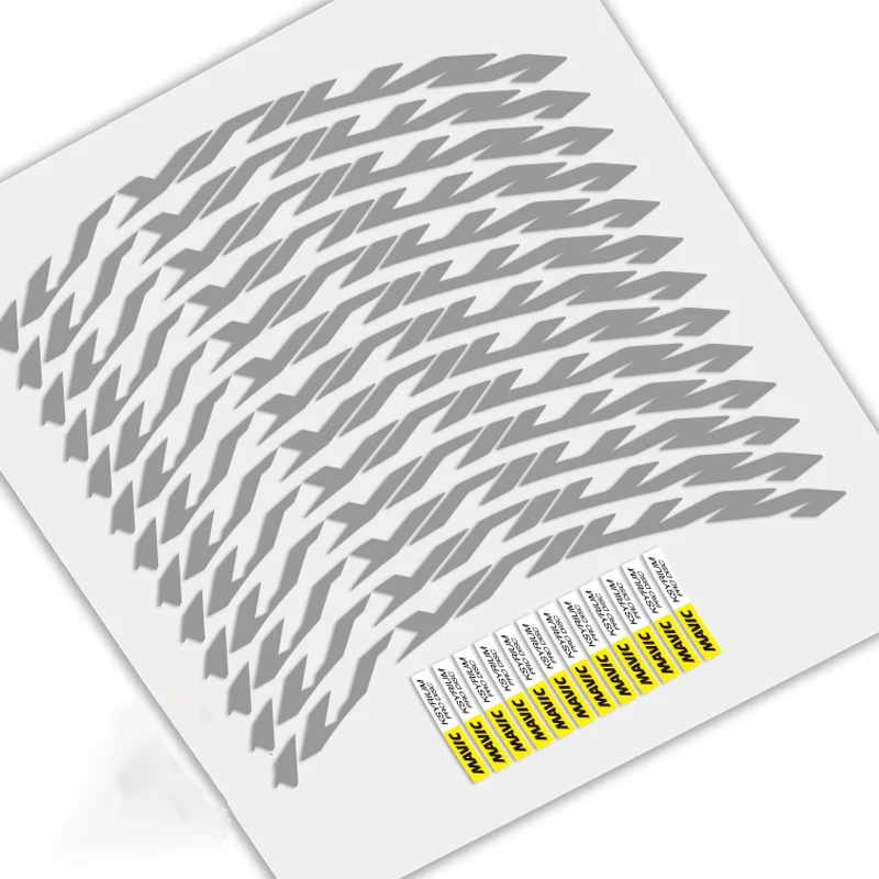 700C 30 мм дисковый тормоз обод колеса Стикеры цикл светоотражающий дорожный
