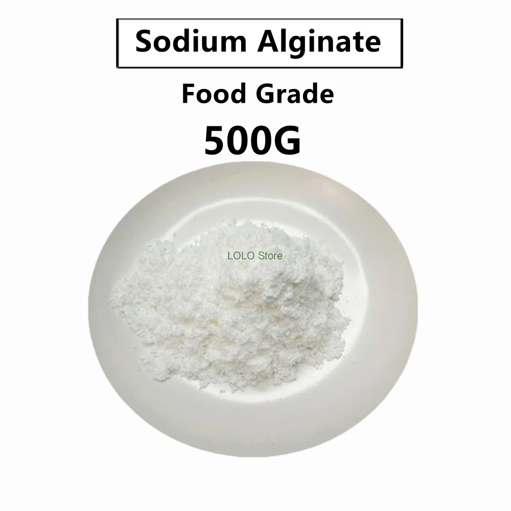 

500G Food Additive Seaweed Extract E401 Bulk Sodium Alginate Food Grade