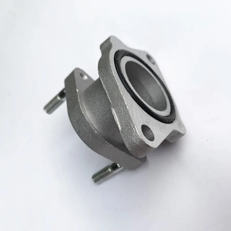 Мотоциклетный карбюратор интерфейс алюминиевый сплав резиновый переходник