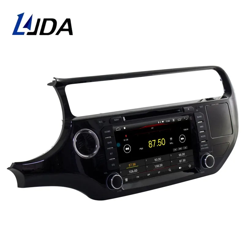 LJDA Android 10,0 автомобильный dvd-плеер для KIA Rio K3 gps навигация 2 Din автомагнитола мультимедиа wifi стерео ips Авто Аудио