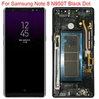 ЖК-дисплей Super AMOLED N950A для Samsung Note 8, с рамкой, сенсорный экран в сборе для Galaxy Note 8 SM-N950F, N950FD
