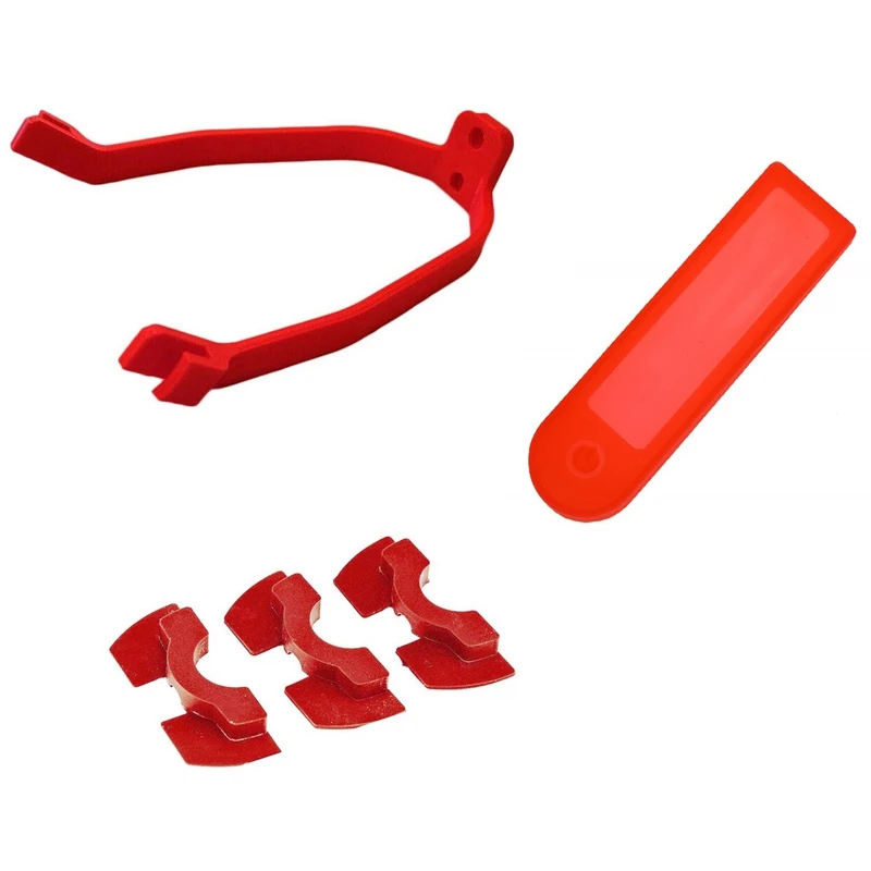 Rubber Vibration Dampers And Rear Mudguard Bracket Support Protection Waterproof Panel Dashboard Cover For Xiaomi Mijia M365 | Автомобили