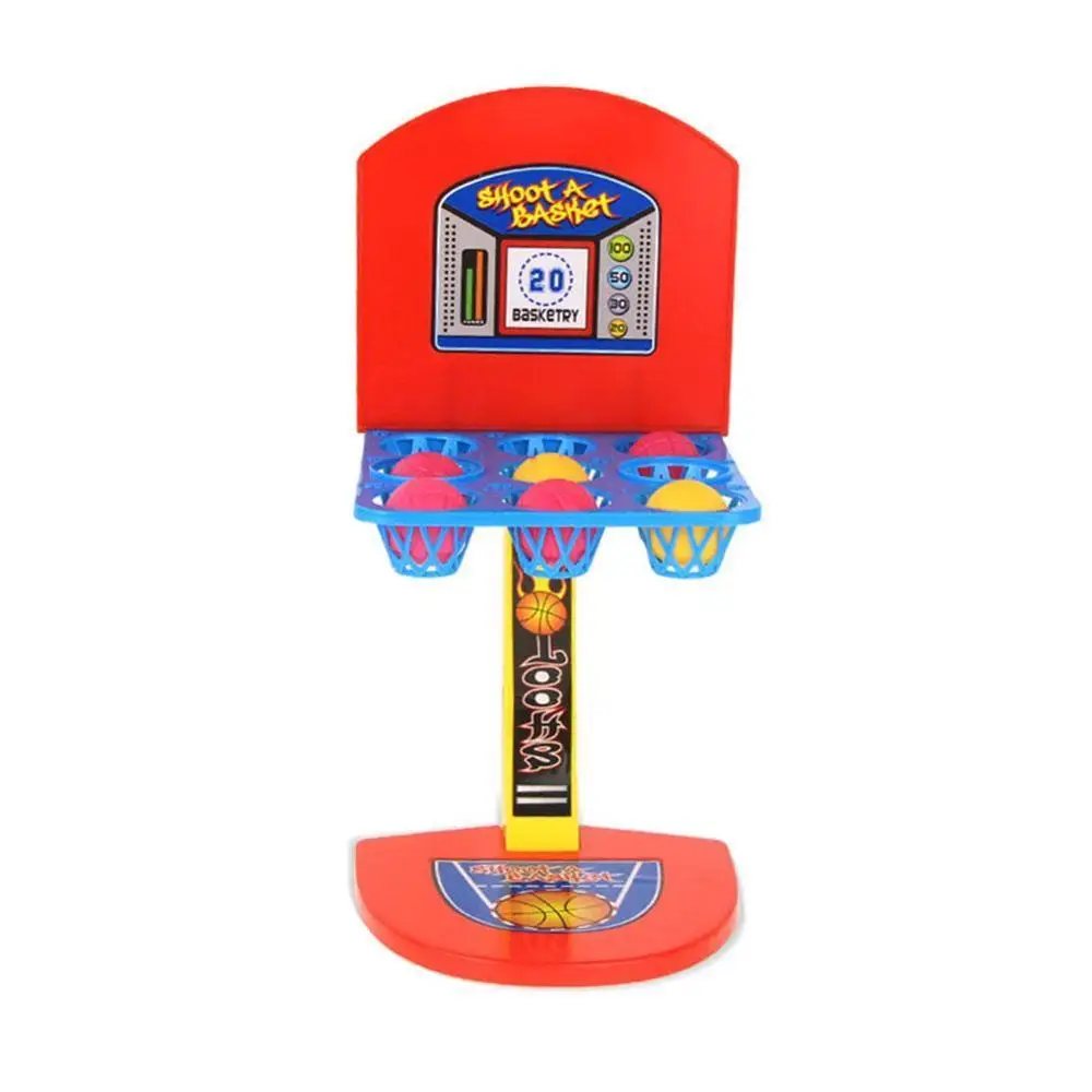

Mini Basketball Toy Basketball Stand Indoor Outdoor Parent-Child Family Fun Table Game Desktop Basketball Shooting Hoop Games