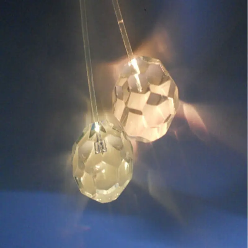 200 шт. 18 мм ананас светодиодный волоконно-оптический Хрустальный Светильник