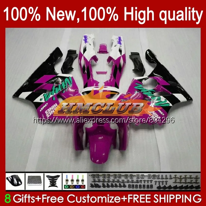 

Корпус для KAWASAKI ZX 636 600CC, розовый ZX636 ZX-6R ZX6R 94 95 96 97 102No.68 ZX600 ZX 6R ZX-636 1994 1995 1996 1997 обтекатель