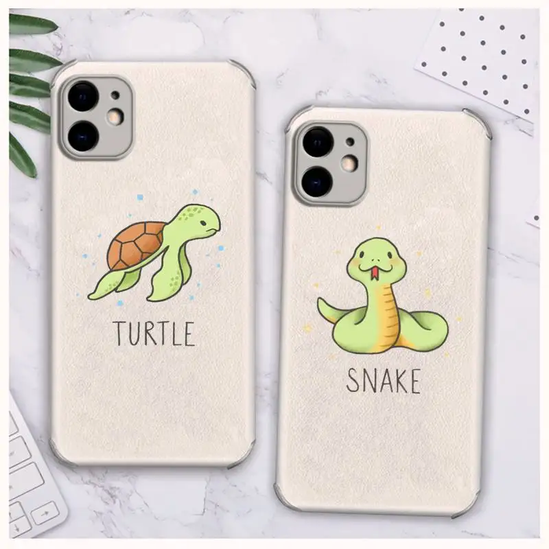 

cute cartoon Animals cats and dogs Phone Case Lambskin Leather For iphone 12 11 8 7 6 XR X XS PLUS MINI PLUS PRO MAX Shockproof
