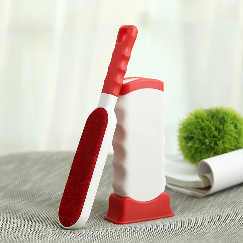 New red Big Очиститель для шерсти домашних животных, кошек, собак, щетка для удаления шерсти собак, щетка для кошек, щетина, липкий тоус, щетка для удаления волос, щетка для кровати, ковров - Цвет: New red Big