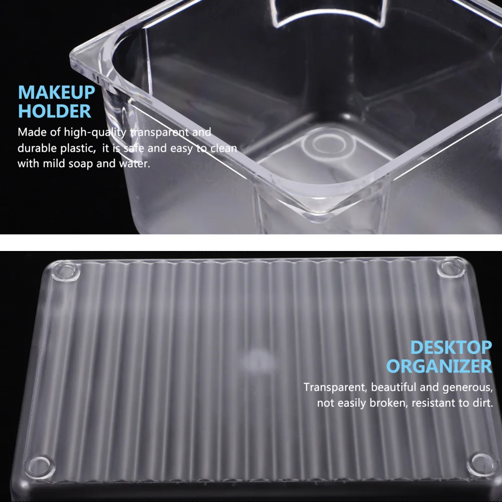 

7pcs Makeup Storage Case Desktop Transparent Lipstick Cosmetic Container