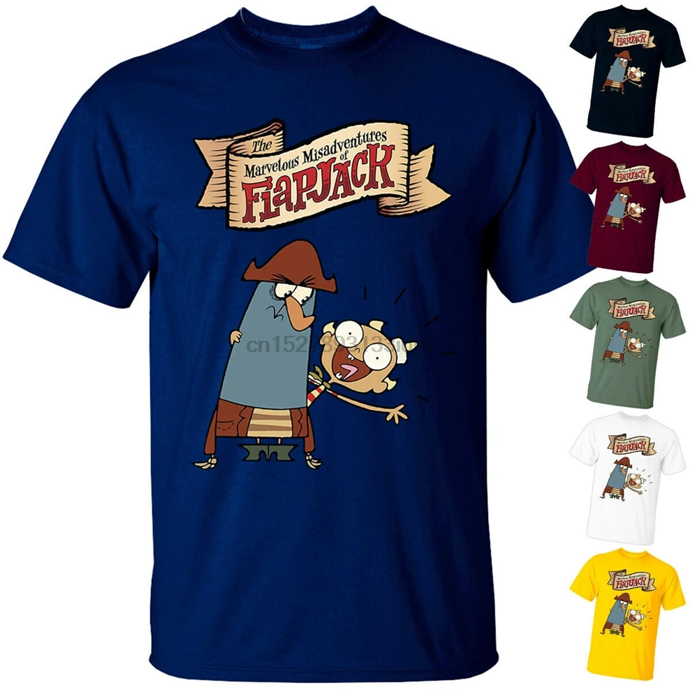 Мультфильм нашего двора Flapjack V1 футболка все размеры S-3Xl подростковый поп-Топ