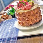 Форма для шоколада, инструменты для выпечки, 6-9 дюймов, форма для торта, форма для обода торта, набор инструментов для помадки, искусственные