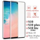 Защитное 3d-стекло для Samsung Galaxy S10 Plus, S10E, Note 10, Note 10 plus, 10 + S, 10 E