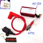 Гоночная Катушка зажигания, 5 контактов AC CDI  A7TC Свеча зажигания для 50 70 90cc 110cc 125cc 140cc 150cc 160cc двигатель питбайк Байк квадроцикла