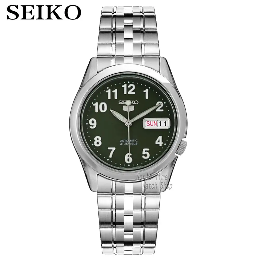 SNK379K1-A Seiko часы мужские 5 автоматические часы люксовый бренд водонепроницаемые спортивные мужские часы набор мужские часы водонепроницаемые часы relogio masculino - Цвет: SNK379K1-A