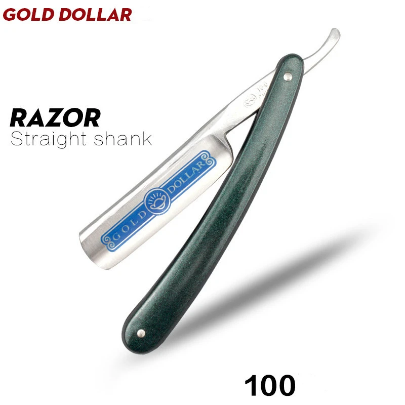 Новинка золотой доллар 100 классический бритвенный станок складной нож для мужчин
