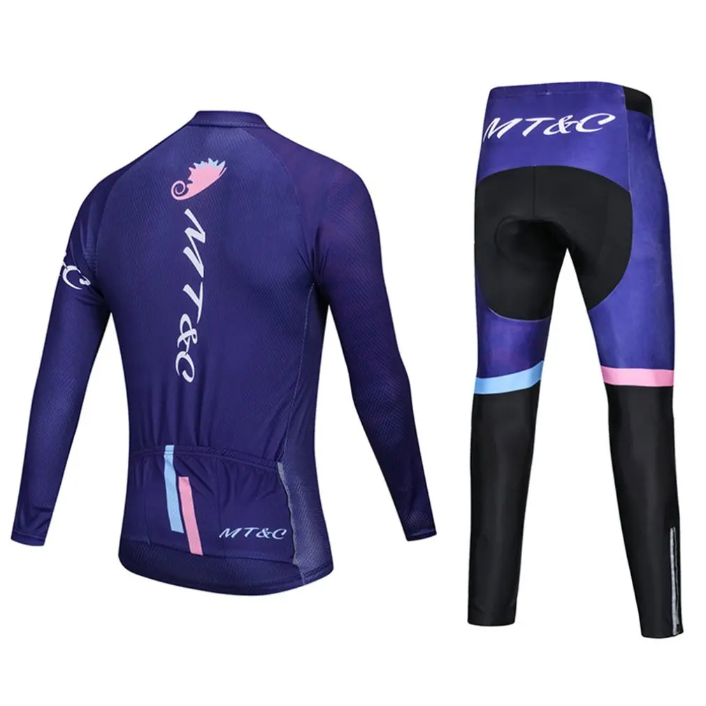 

New Spring And Autumn Riding Long Sleeve Suit Wicking Breathable And Quick-drying Outdoor Sports Bike Clothing