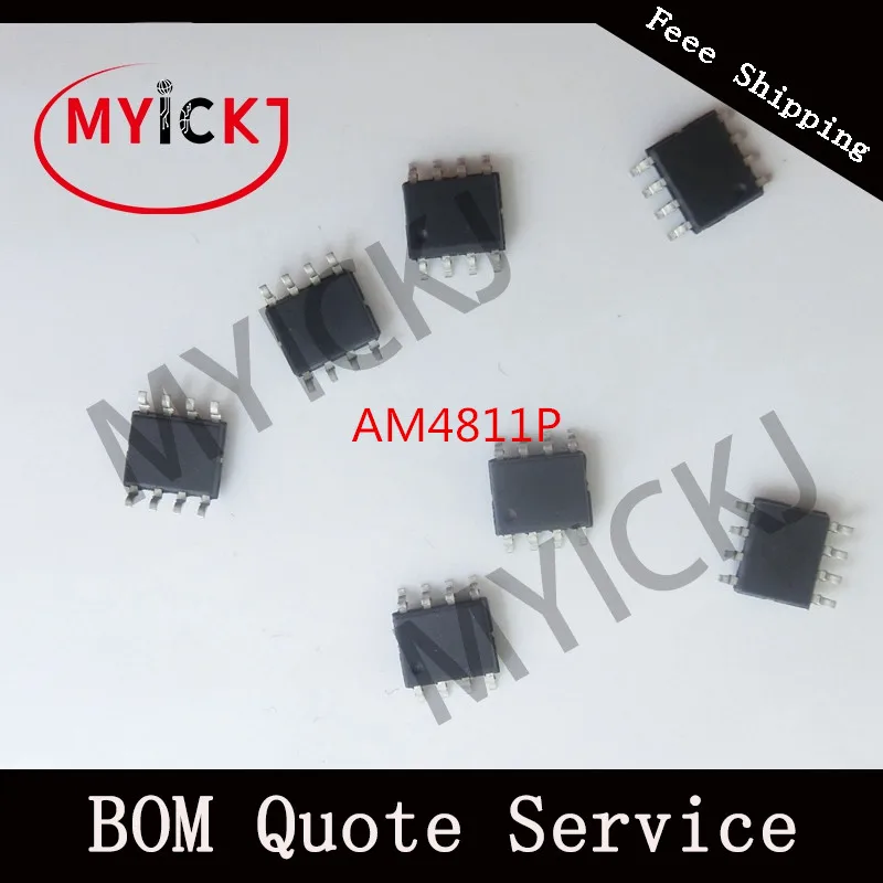 10 шт. AM4811P SOP8 P-Channel 30-V (D-S) MOSFET IC чип | Лампы и освещение