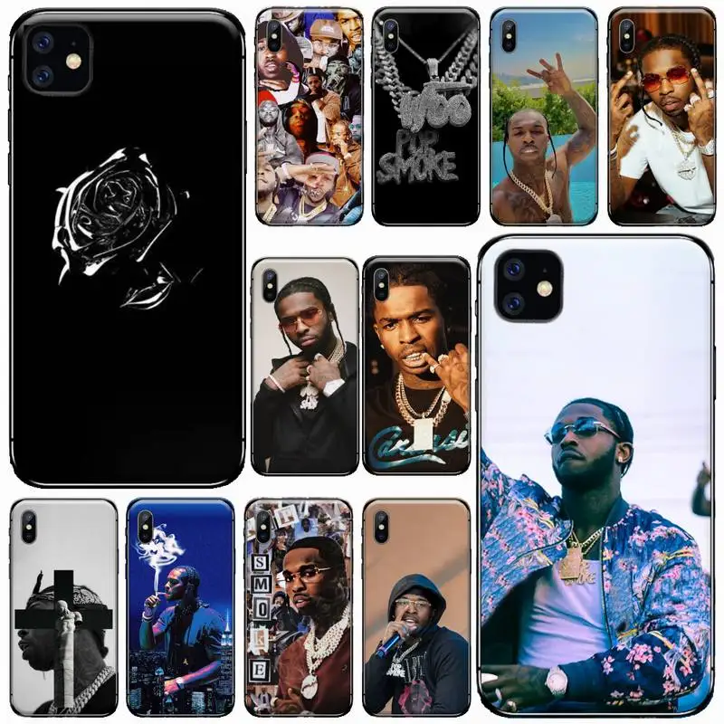 Популярный дымчатый знаменитый чехол для телефона рэпера iPhone 11 12 pro XS MAX 8 7 6 6S Plus X 5S