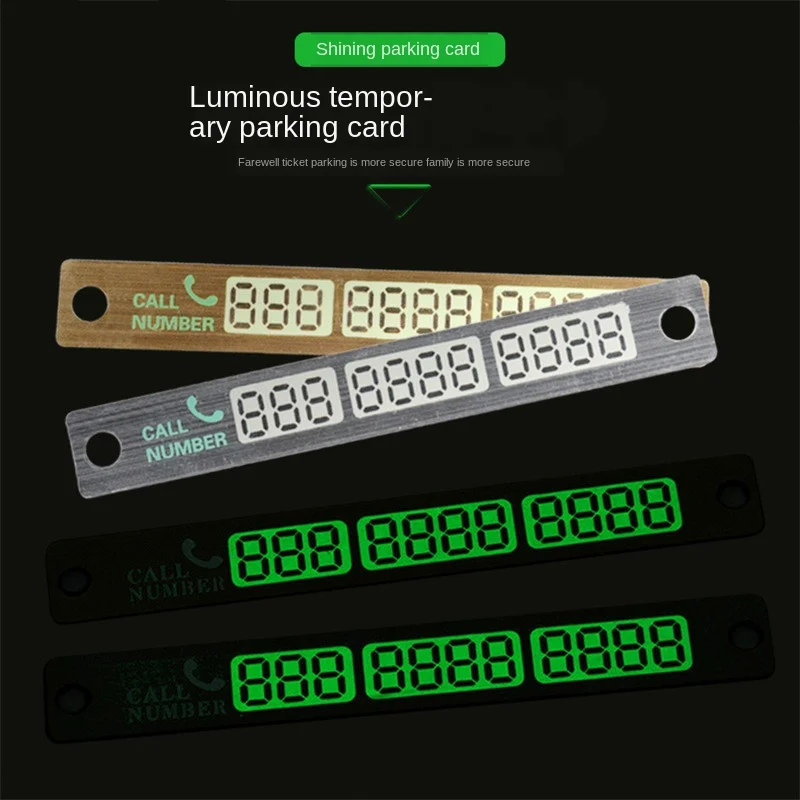 Доска для автомобильной деятельности ABS владелец мобильный телефон номер