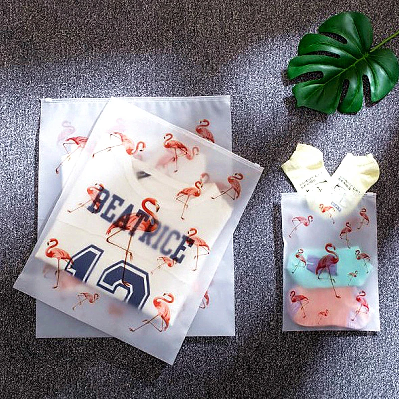 

Прозрачная косметичка с фламинго, портативный водонепроницаемый Органайзер на молнии для ванной, дорожный мешок для хранения