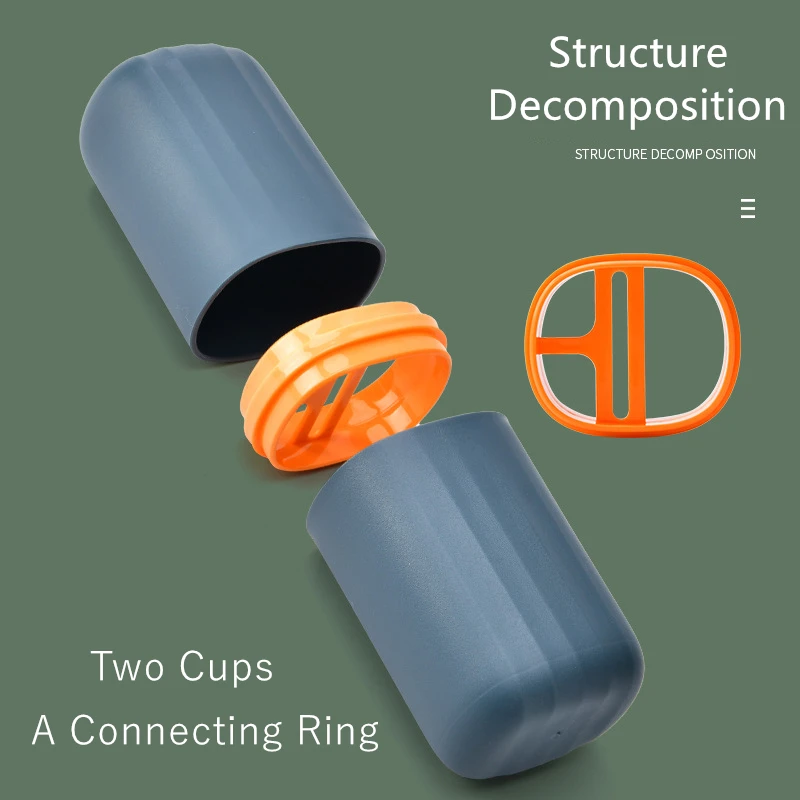 Семейная коробка для хранения чехол зубной пасты контейнер пеших прогулок
