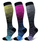 Нейлоновые Компрессионные носки, чулки для женщин и мужчин, лучшие медицинские походные дорожные летные носки для кормящих матерей, носки для бега, фитнеса