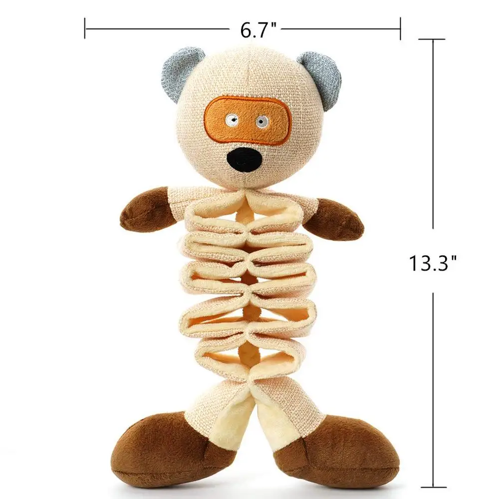 Hipidog интерактивные игрушки для собак больших пищащая Игрушка Щенок плюш | Дом и