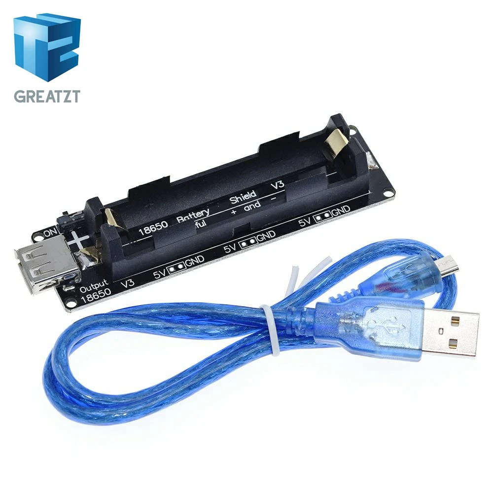 ESP32 ESP32S для Wemos Raspberry Pi 18650 Защитная плата зарядки аккумулятора V3 Micro USB порт Type A А