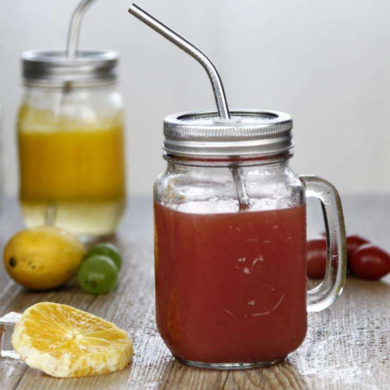 Многоразовая Питьевая соломинка оптовая продажа на заказ металлическая из