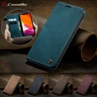 Роскошный Магнитный кожаный чехол-бумажник для iPhone 12 11 Pro Xs Xr Max X 12 камер Мгновенной Печати Mini 8 7 6 6s Plus SE 2020 5s SE с отделениями для карт