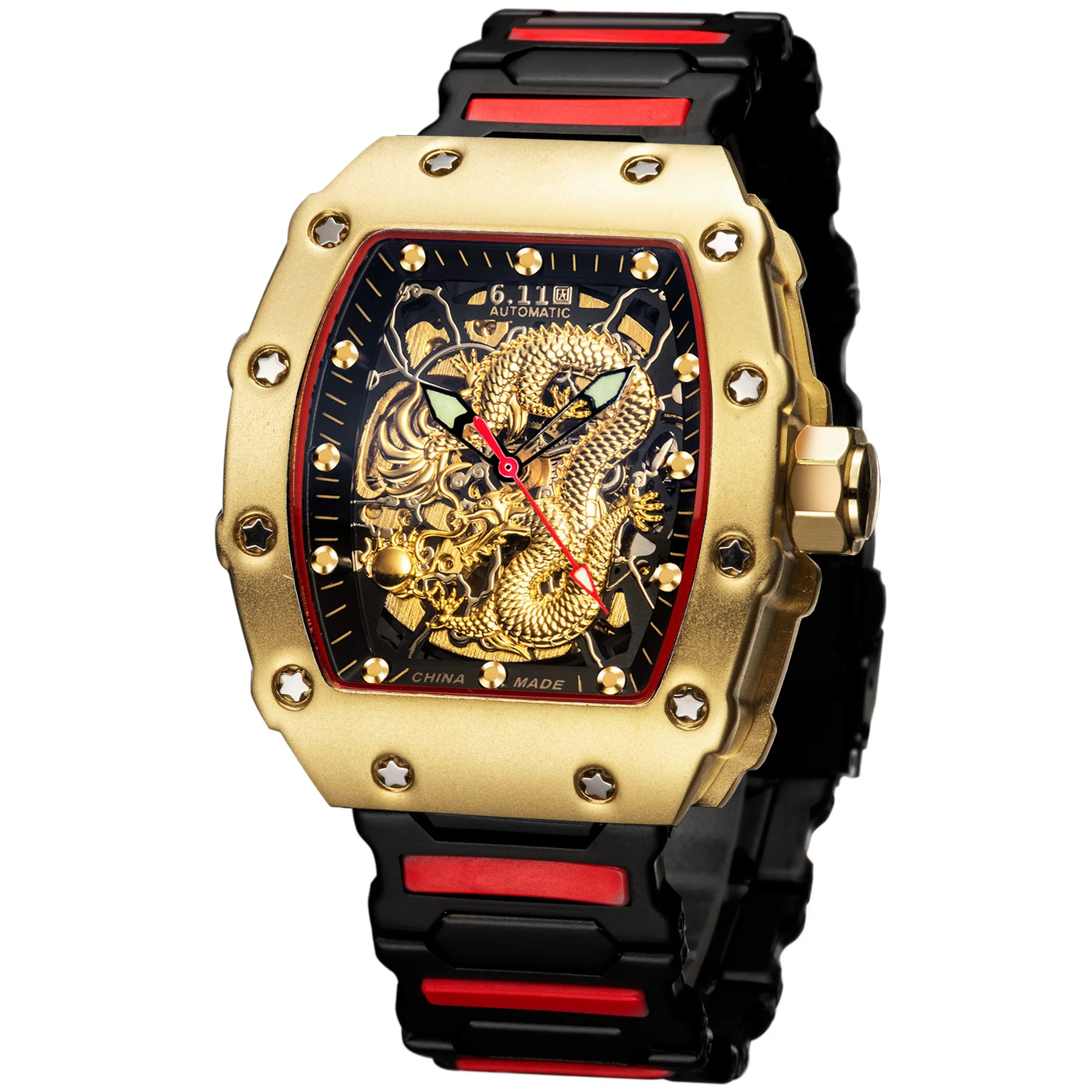 Часы-пилот Мужские автоматические механические 42 мм с хронографом | Наручные