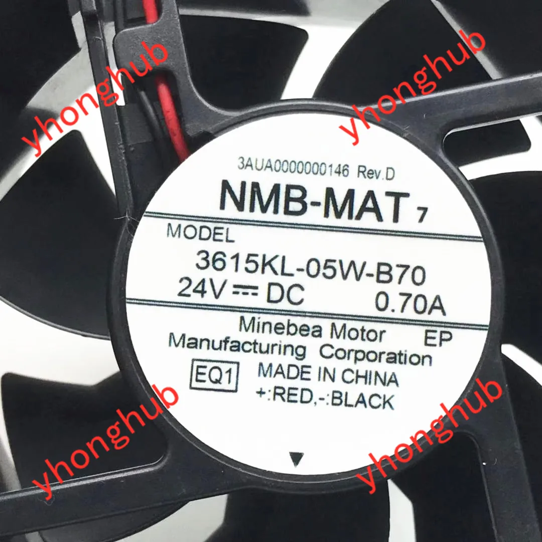 NMB MAT 3615KL 05W B70 EQ1 DC 24V 0.70A 92x92x25 мм вентилятор охлаждения сервера|nmb-mat|server |