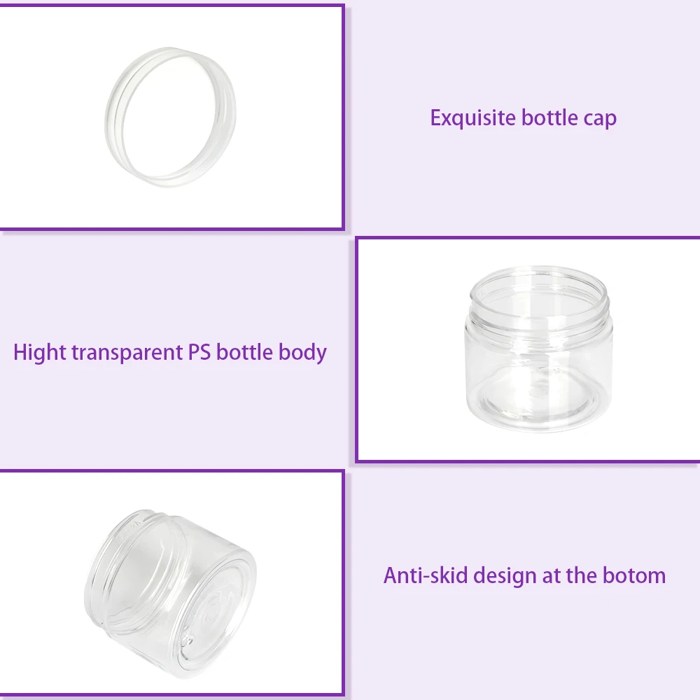 Многоразовые бутылки для косметики 1 шт. 40 мл пустая банка акриловая емкость