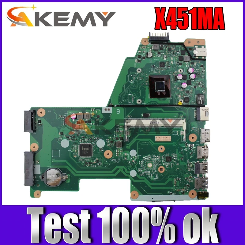 

Akemy X451MA Laptop motherboard for ASUS X451MA F451M original mainboard