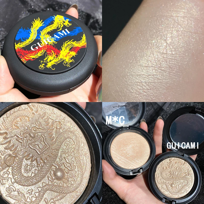

Face Highlighter Makeup Shimmer Powder Highlighter Bronzer Palette Base Illuminator Highlight Face Contour Bronzer