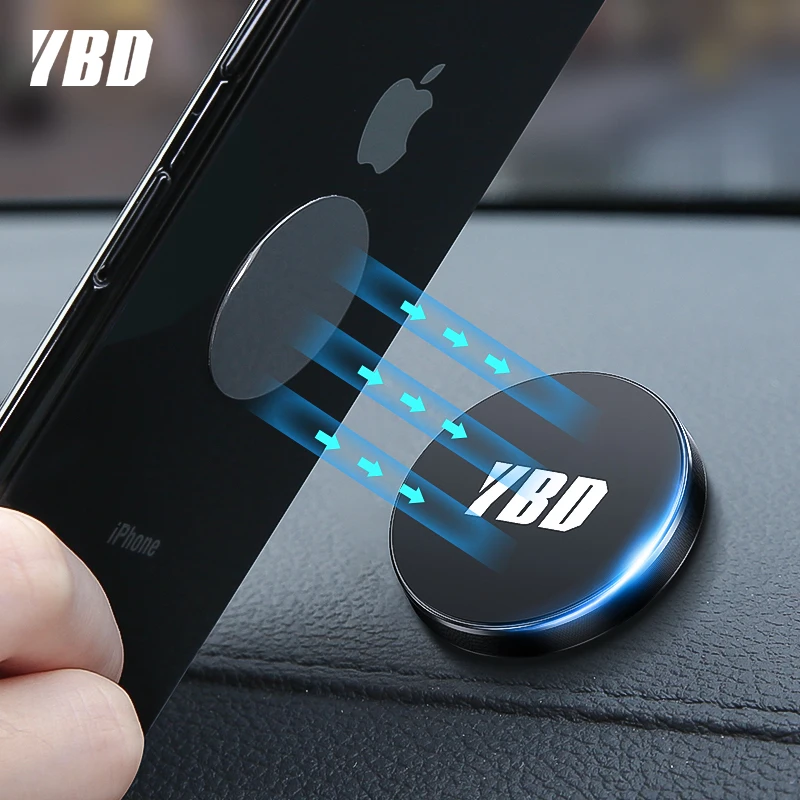 YBD магнитный автомобильный держатель для телефона для iPhone X, samsung, Xiaomi, магнитный держатель для телефона, автомобильный держатель для мобильного телефона