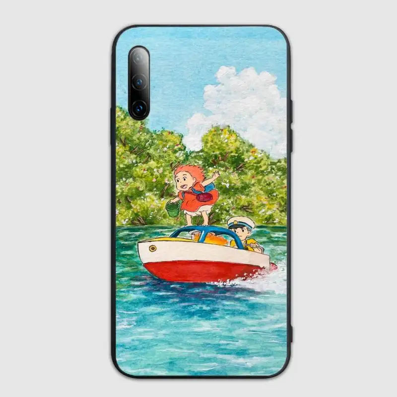 

Studio Ghibli Ponyo Phone Case For Redmi Note 10 8 9 K20 6 5a promaxCover Fundas Coque