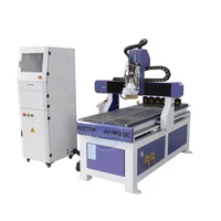 3d Mini Advertising Cnc Router 6012 Wood Furniture Design Machine Linear ATC With 4 Tools