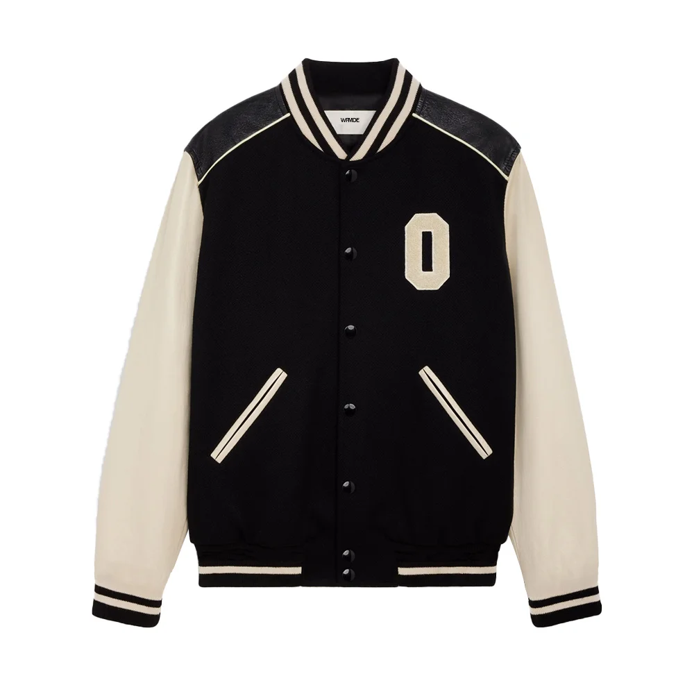 

2022FW New Black Oversized Wool Jacket #wfmd2795