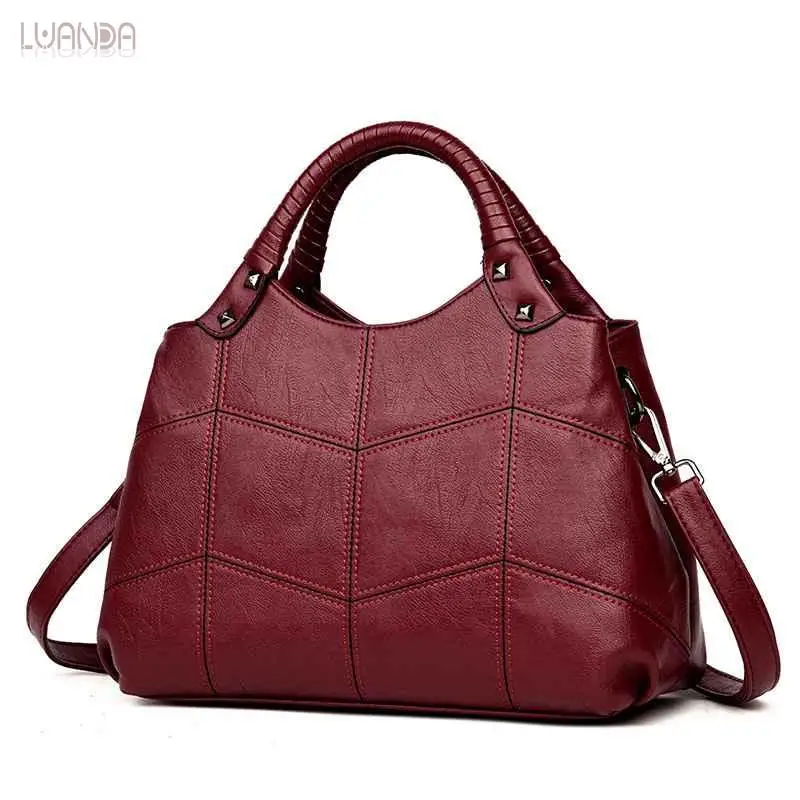 Брендовая женская сумка модная повседневная из искусственной кожи Классическая