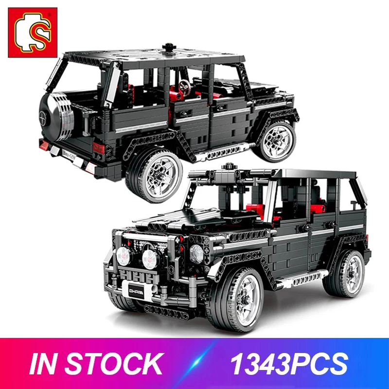 Sembo по бездорожью Banz G500 AWD универсал Совместимость MOC-2425 техника Moc 2425