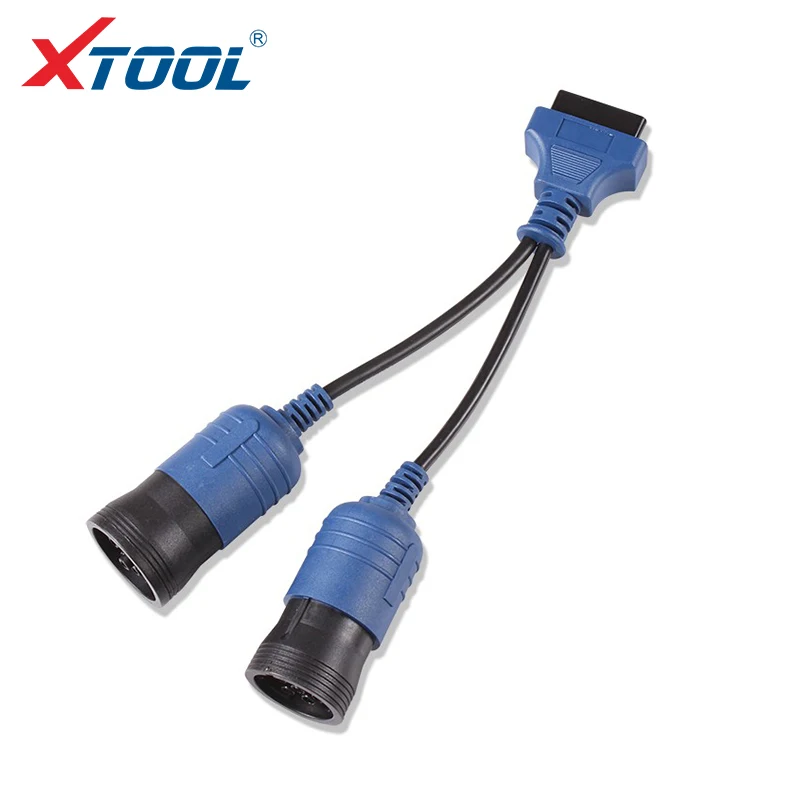 XTOOL PS2 грузовик OBDII 16 кабель 6 + 9 PIN Кабель адаптер OBD автомобиля диагностические
